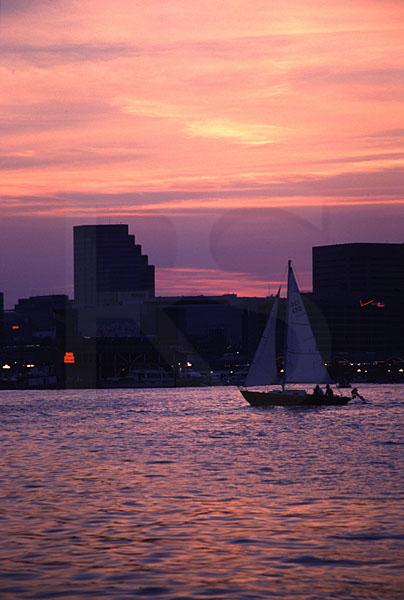 Inner Harbor Sunset