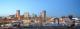 Baltimore Skyline Panoramic, At Twilight
