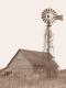 Barn And Windmill