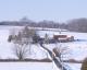 Farm In Snow