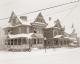 Victorian Homes on Stockton Street, In Snowstorm