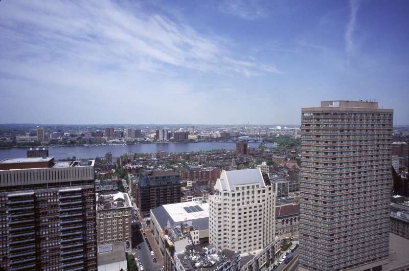 Back Bay, Aerial View