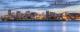 Montreal Skyline At Dusk Panoramic 1
