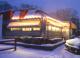 Roadside Diner, in Snow