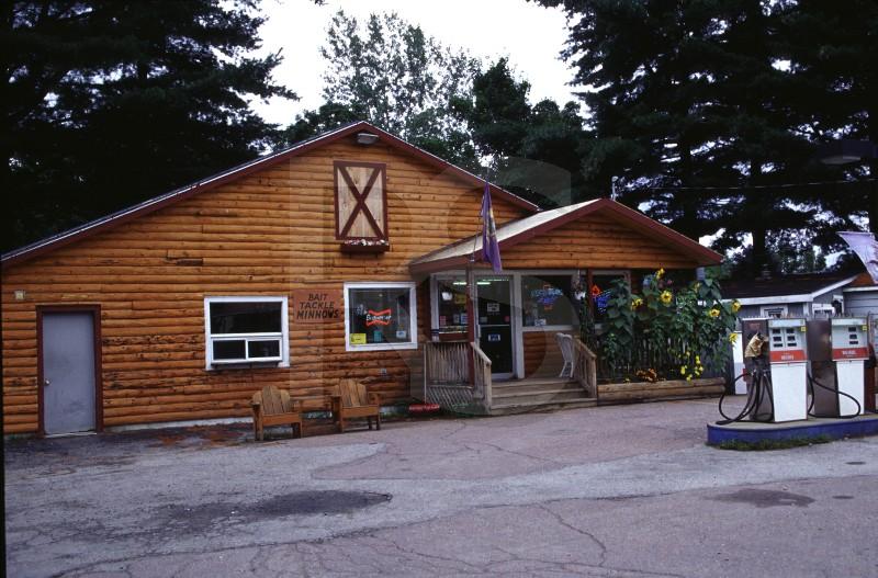 Log Cabin Gas Station