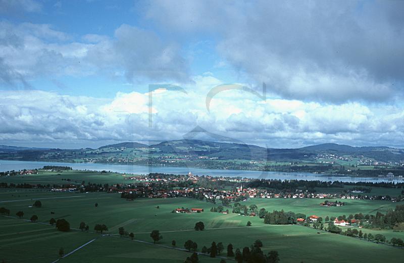 View From Neuschwanstein