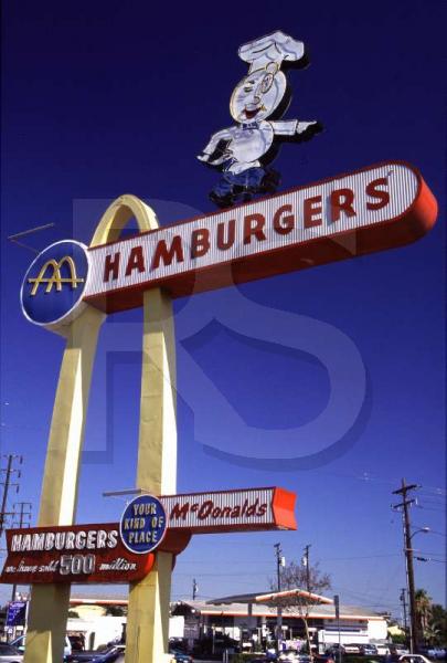 McDonald's,, Sign