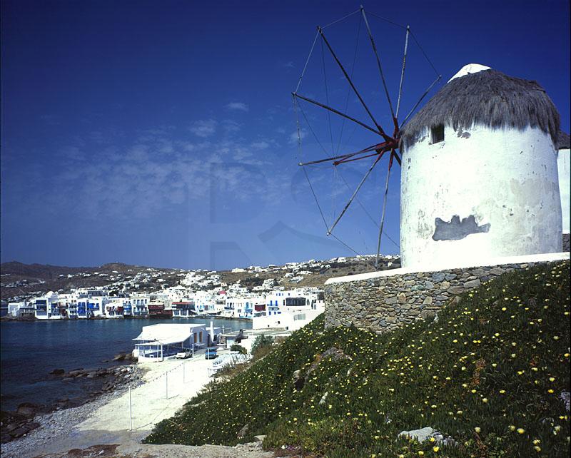 Kato Myli Windmill, Daytime