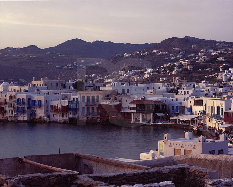 Mykonos Town Before Sunset