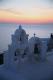 Oia Churchbells At Sunset