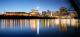 Hartford Skyline At Dusk Panoramic 1