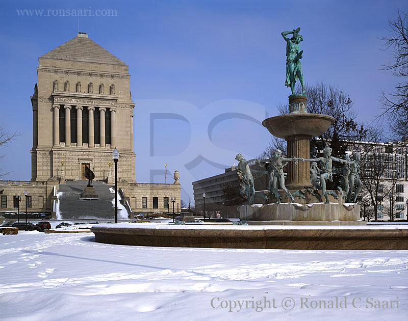 University Park and Indiana War Memorial