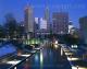 Indianapolis Sklyine And Canal Walk At Dusk 1