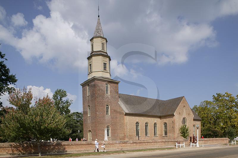 Bruton Parish Church, Exterior