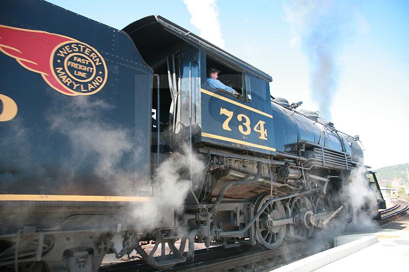 Mountain Thunder Leaving Station
