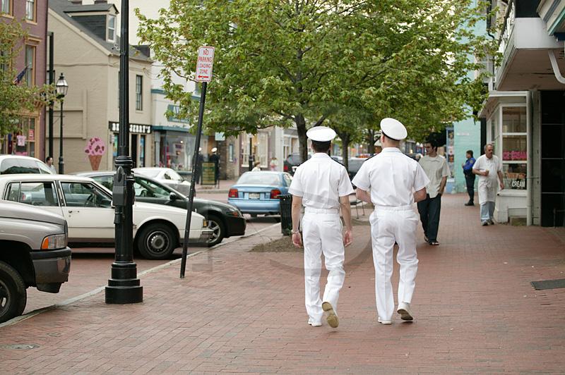 Naval Cadets on Duke Of Gloucester Street