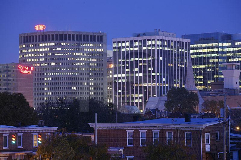 Wilmington Skyline At Dusk 5