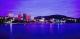 Wheeling Skyline At Dusk, Panoramic 2