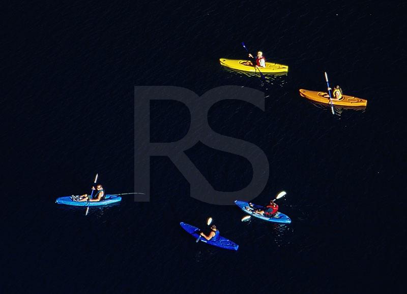 Kayaking in Snake River Canyon