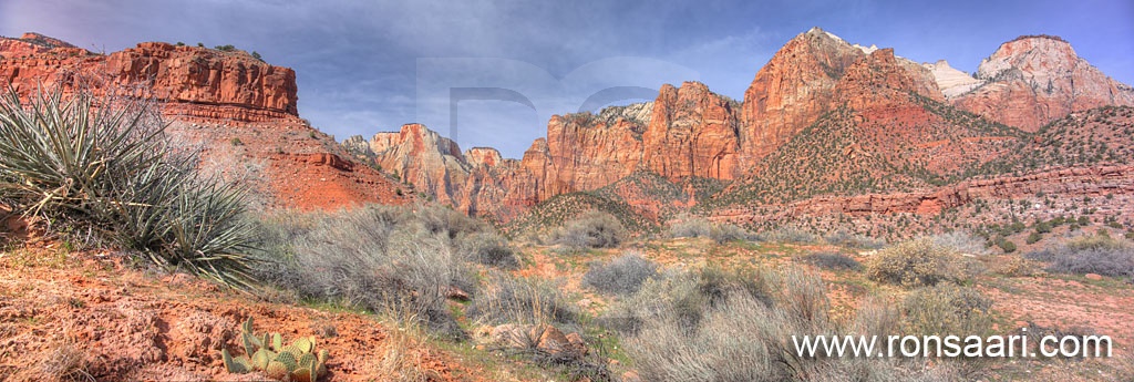 Towers Of The Virgin Panoramic
