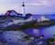 Portland Head Lighthouse At Twilight