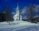 Stafford Meetinghouse in Winter 2