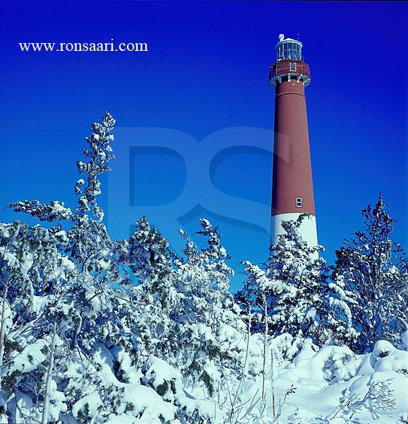 Barnegat Light In Winter 1