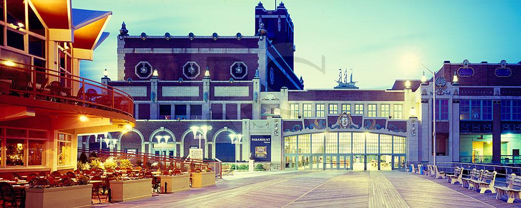 Convention Hall At Dusk, Panoramic