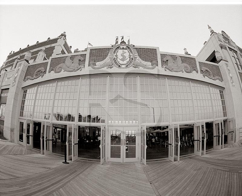 Convention Hall South Entrance Fisheye Perspective