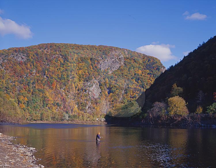 Fishing In The Delware Water Gap