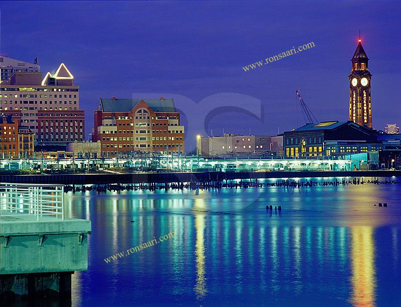 Hoboken Skyline At Dusk