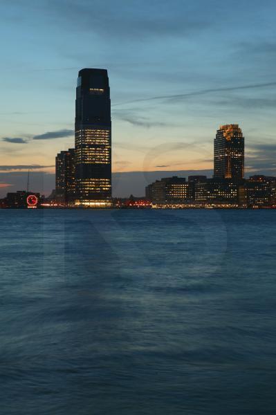 Jersey City Skyline At Dusk 3