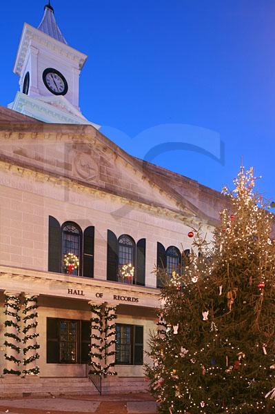 Monmouth County Hall Of Records, Holiday Decorations 1