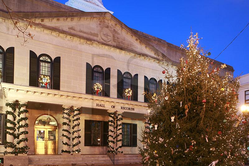 Monmouth County Hall Of Records Holiday Decorations 2