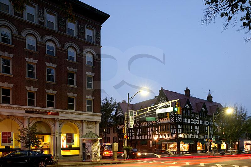 Nassau Street At Dusk