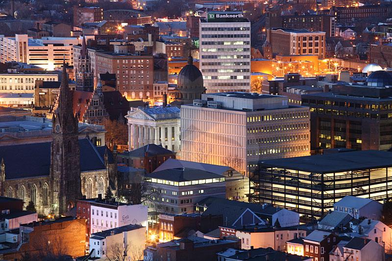 Paterson Skyline At Dusk 1