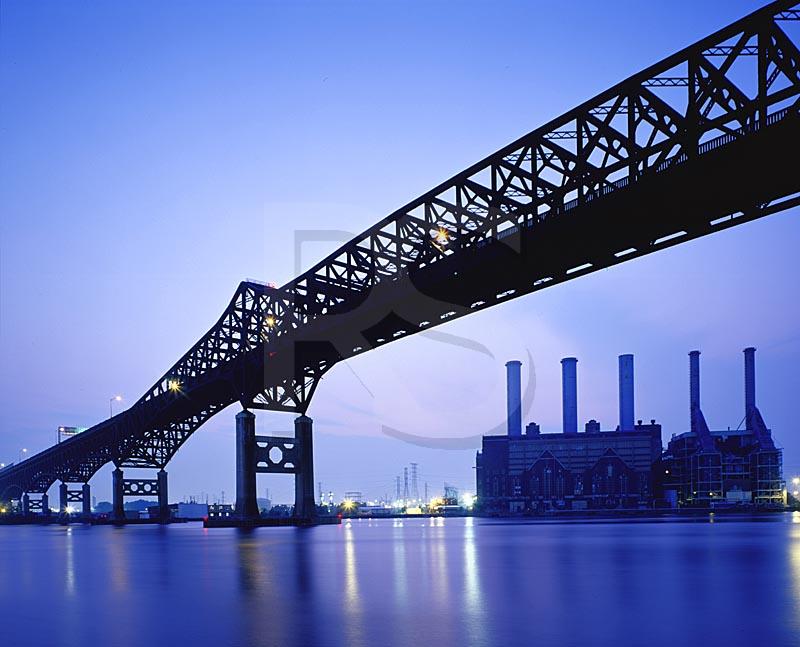 Pulaski Skyway At Dusk 1