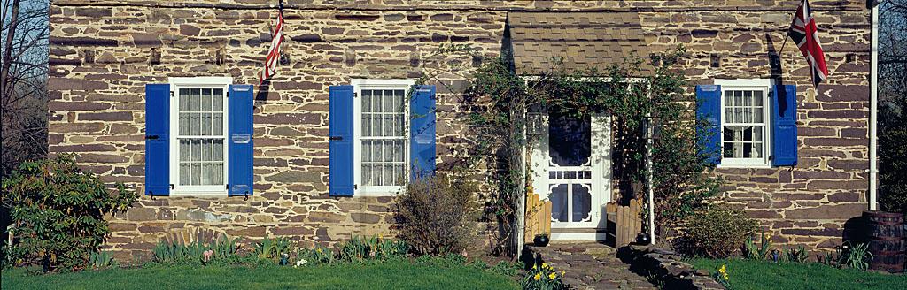 Old Stone House Panoramic