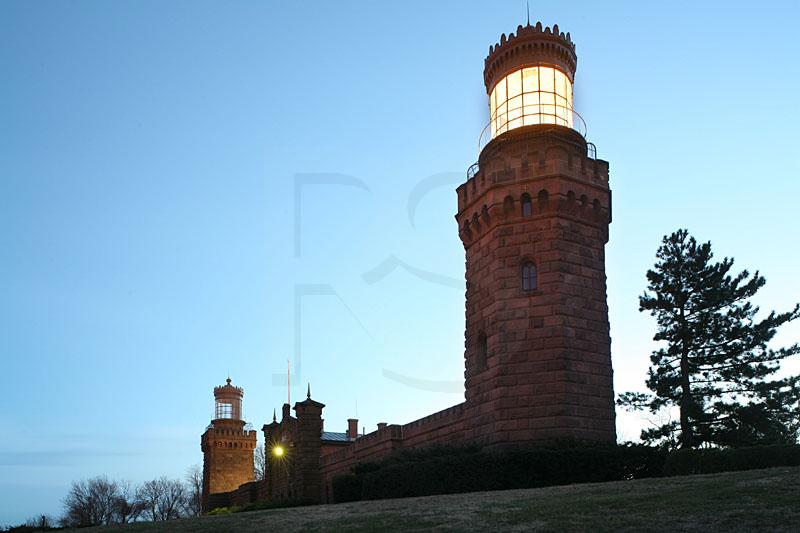 Twin Lights At Twilight 2