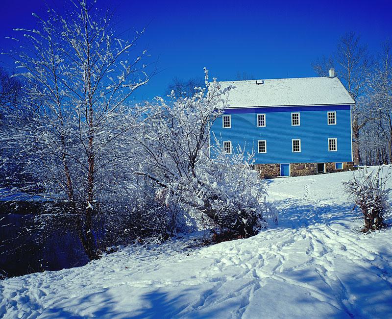 Grist Mill Historic Walnford, Winter
