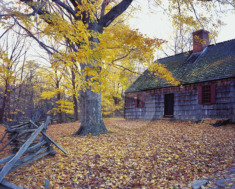 Wick House in Autumn, Jockey Hollow National Historic Park
