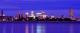 Buffalo Skyline At Dusk, Panoramic 1