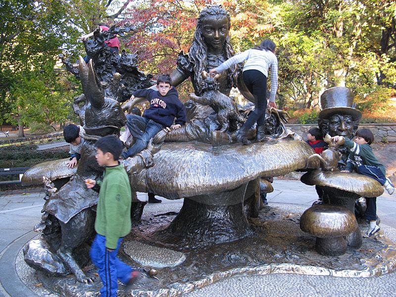 Alice In Wonderland Sculpture