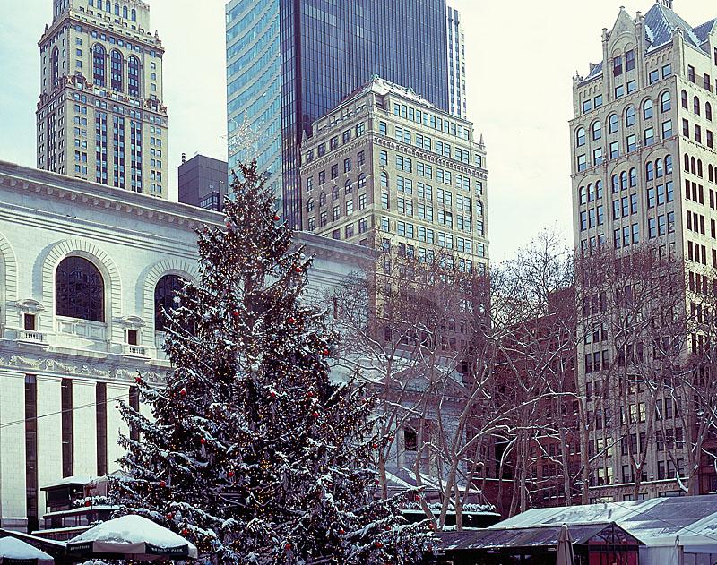 Bryant Park Christmas Tree