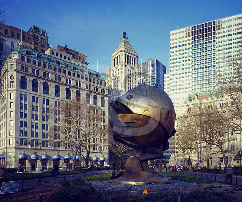 The Sphere Sculpture, Battery Park