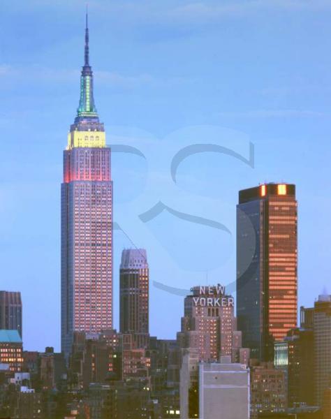 Empire State Building, seen from NJ