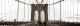 Walking Across The Brooklyn Bridge, Panoramic