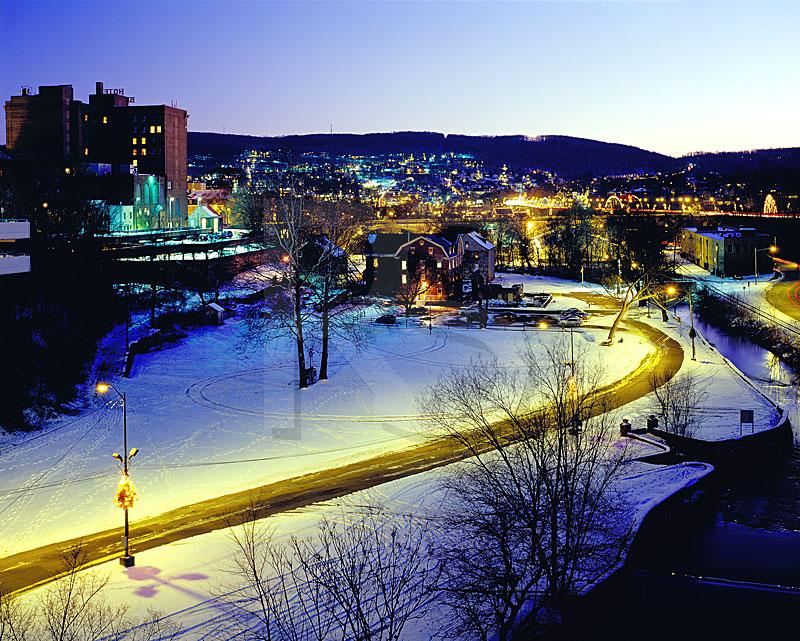 Bethlehem Skyline At Dusk