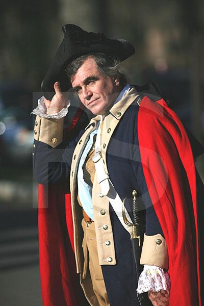 General George Washington, Tipping His Hat