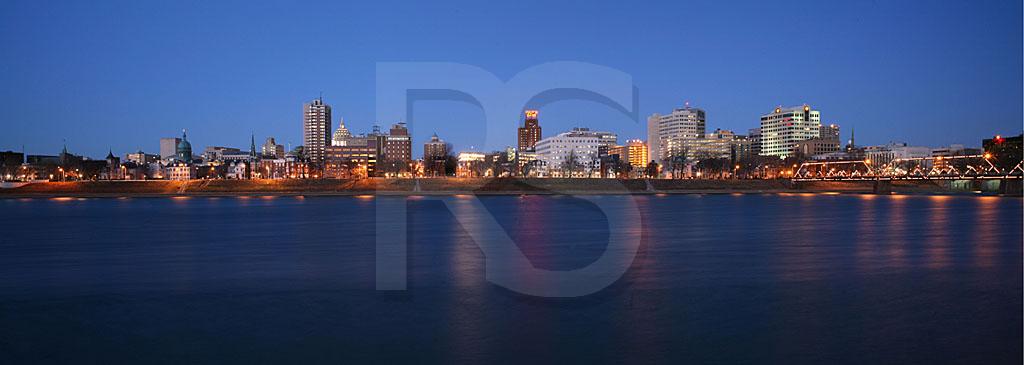 Harrisburg Skyline Panoramic 1